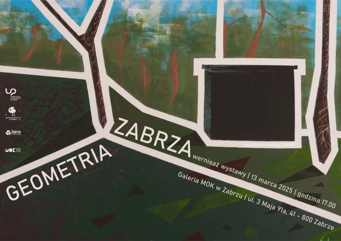 "Geometria Zabrza". Wyjątkowa wystawa uczniów Liceum Sztuk Plastycznych!