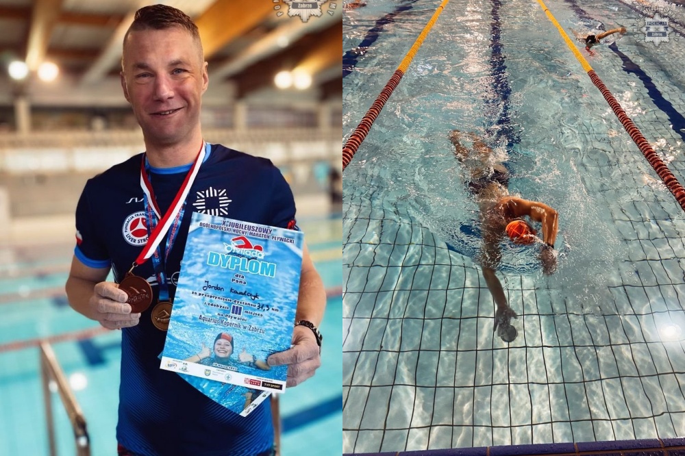 Aspirant Jordan Kowalczyk z Zabrza w OTYLIADZIE: 31 km w 12 godzin!