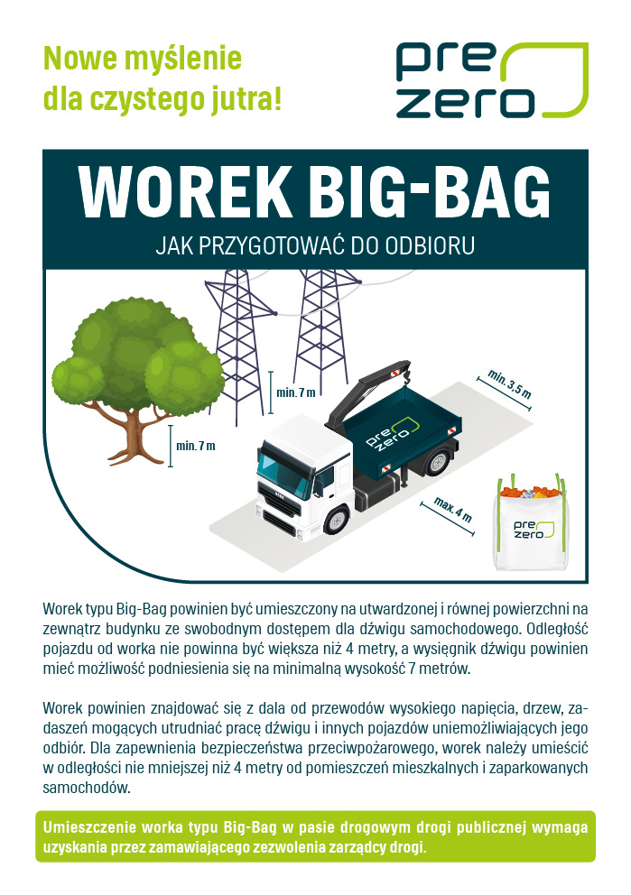 Jak przygotować worek BIG-BAG do odbioru odpadów budowlanych w Zabrzu