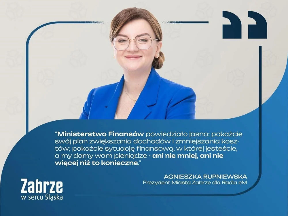 Zabrze otrzymało pożyczkę 353,8 mln zł na rozwój i stabilność finansową!