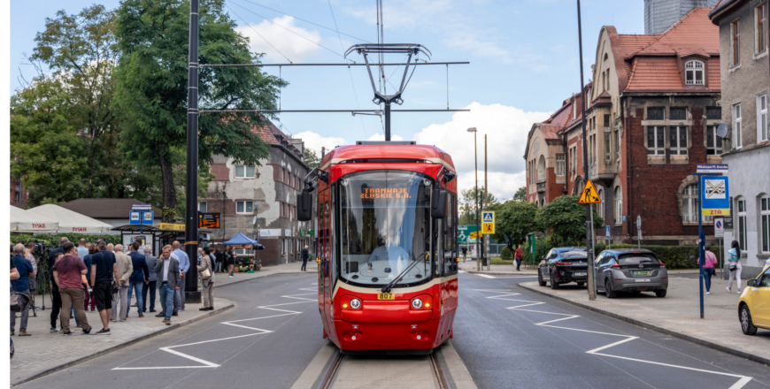 Nowe niskopodłogowe tramwaje w Zabrzu!
