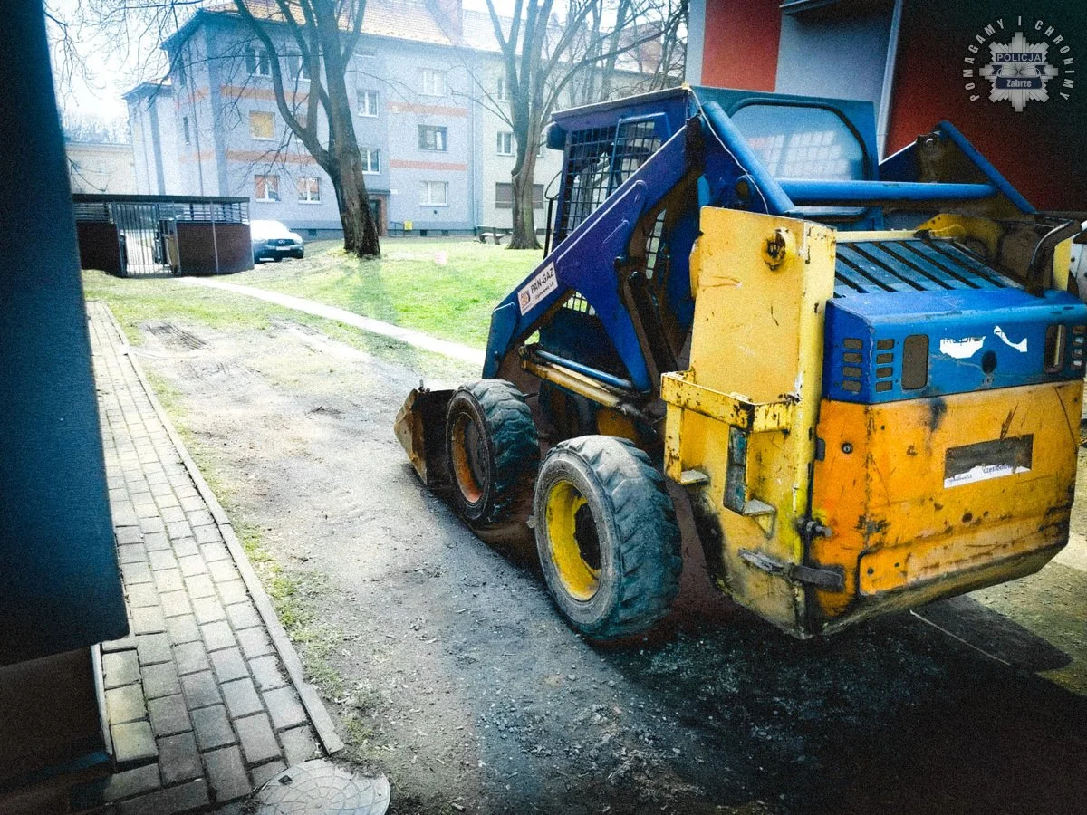 Operator ładowarki zatrzymany na „podwójnym gazie” w Zabrzu