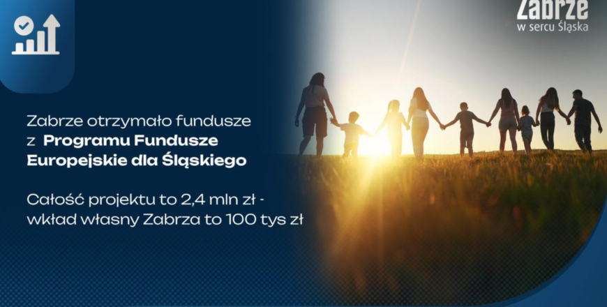 Zabrze inwestuje w wsparcie pieczy zastępczej. Rusza projekt za ponad 2,3 mln zł