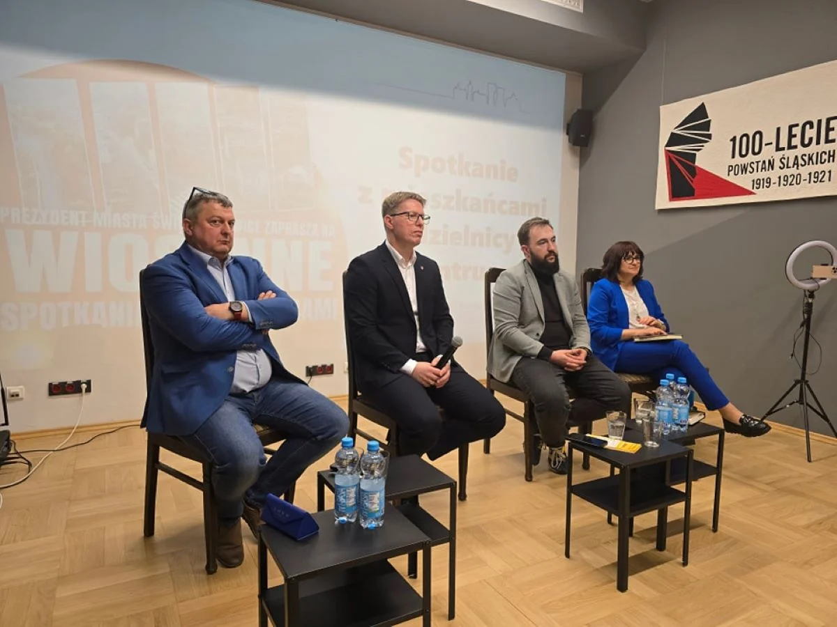 Głos z Centrum Świętochłowic — odbyło się pierwsze spotkanie władz miasta z mieszkańcami!