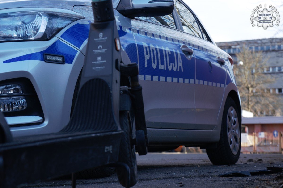 Świętochłowiczanin złamał sądowy zakaz kierując hulajnogą elektryczną