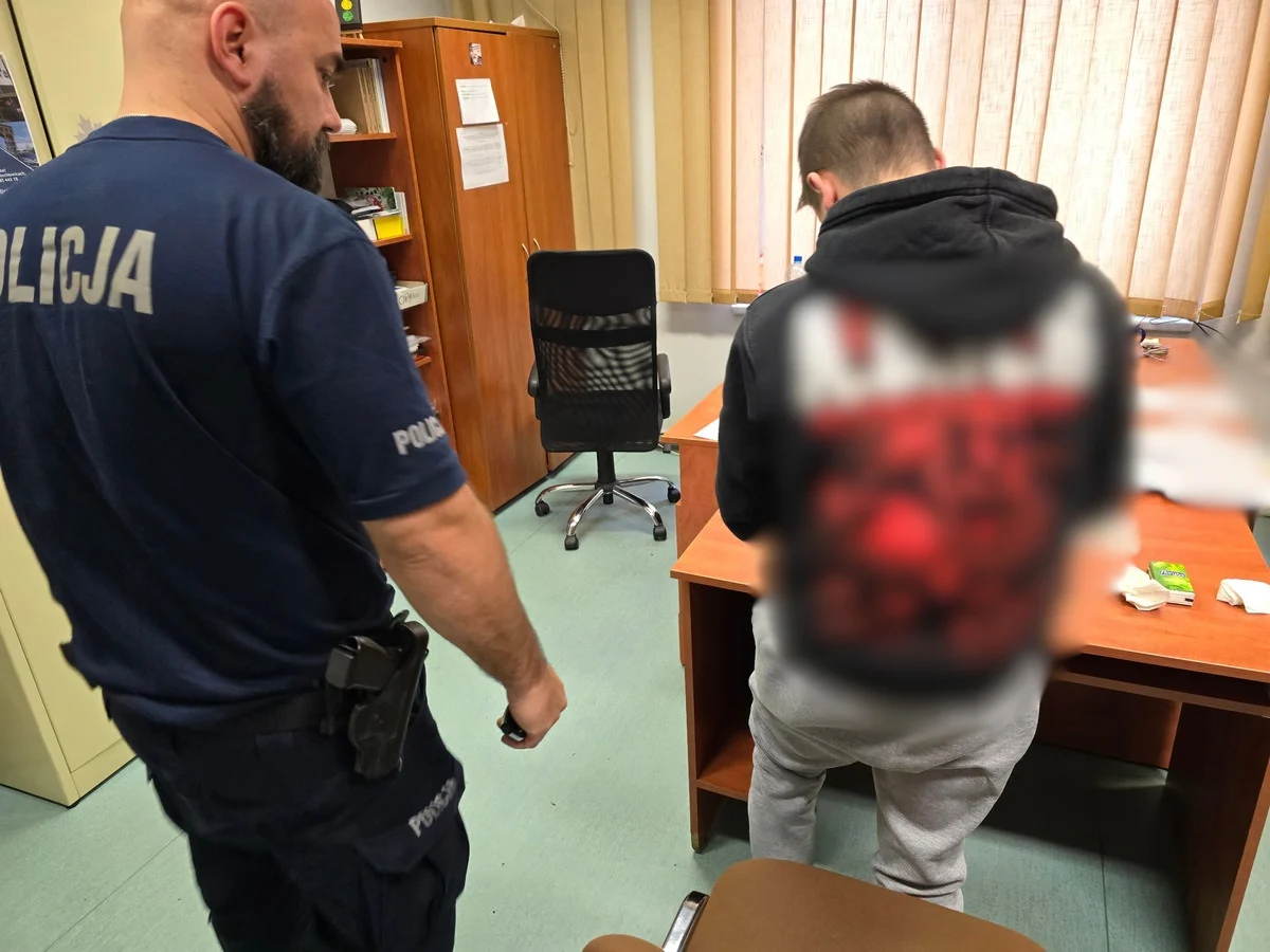 Poszukiwany 17-latek odpowie za włamanie do pizzerii i posiadanie narkotyków