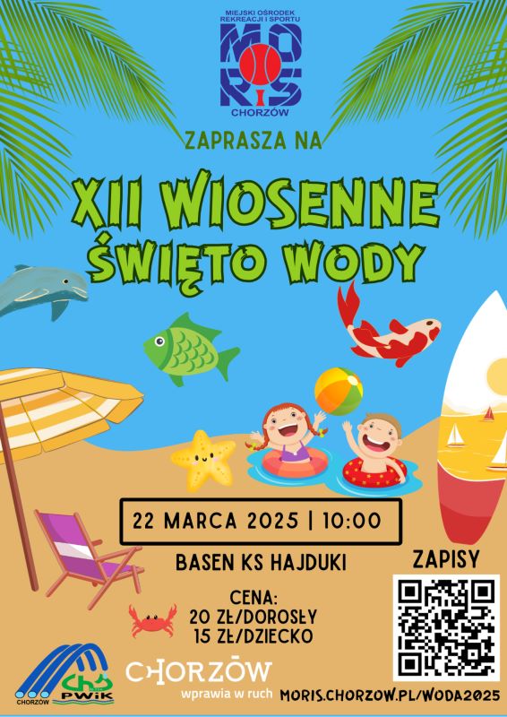 Światowy Dzień Wody z wyjątkową rywalizacją na basenie. Dołącz do XII edycji!