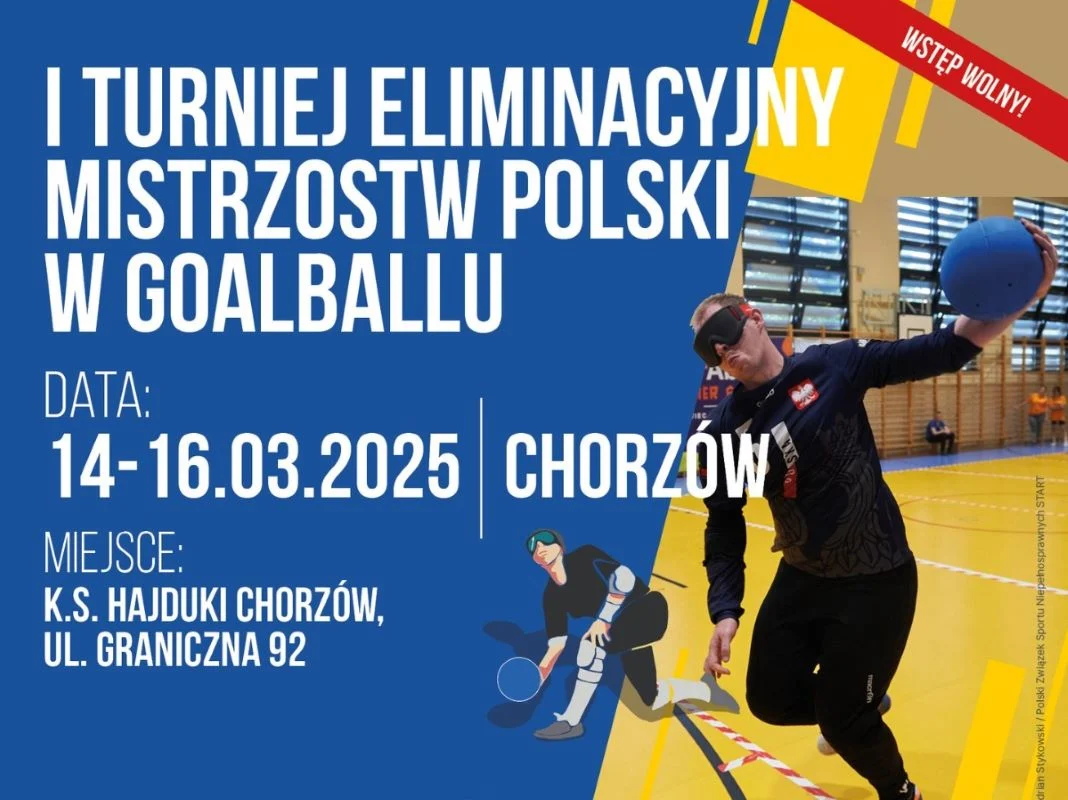 Goalball na najwyższym poziomie! Mistrzowskie emocje w Chorzowie