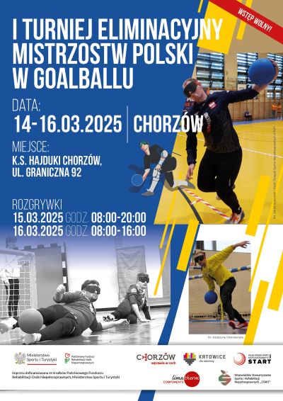 Goalball na najwyższym poziomie! Mistrzowskie emocje w Chorzowie