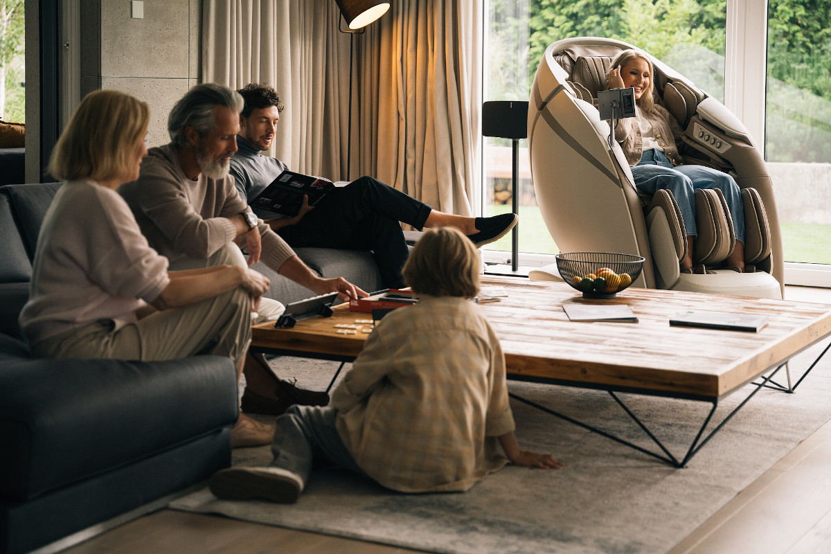 Jak wybrać idealne miejsce na fotel masujący? Salon, sypialnia czy biuro?
