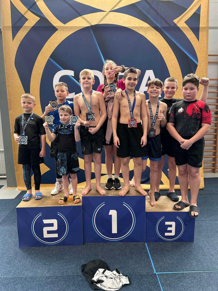 Młodzi zawodnicy GB Spartan Chorzów zatriumfowali na turnieju jiu-jitsu Copa Silesia 8!