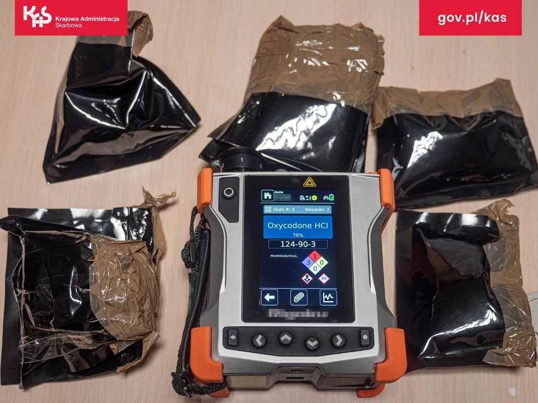 Oksykodon ukryty w kierownicy. Służby przechwyciły przesyłkę do USA!