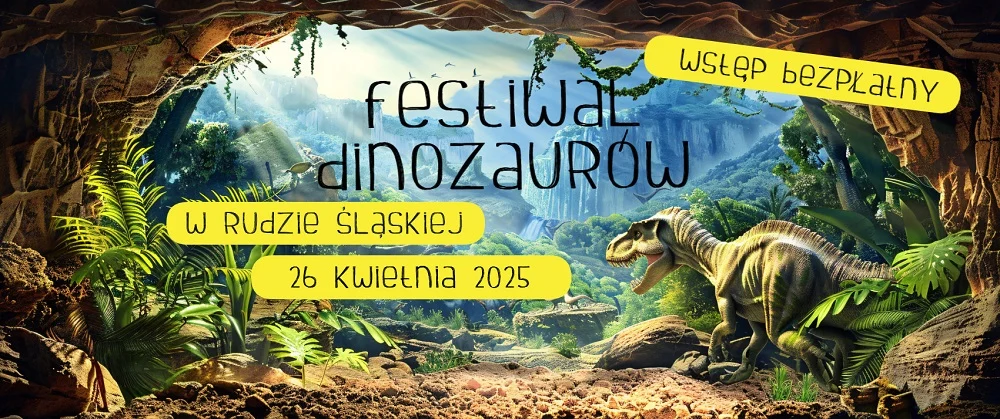 Wielka przygoda z dinozaurami w Rudzie Śląskiej! Dołącz do Festiwalu Dinozaurów