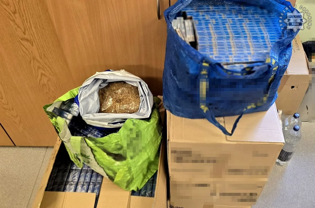 Policjanci przechwycili prawie 53 tysiące nielegalnych papierosów i krajankę tytoniu