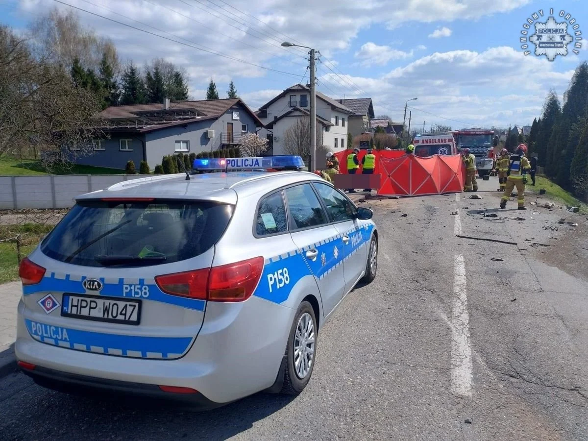 Tragiczny wypadek w Rogowie. Nie żyje 32-letni kierowca