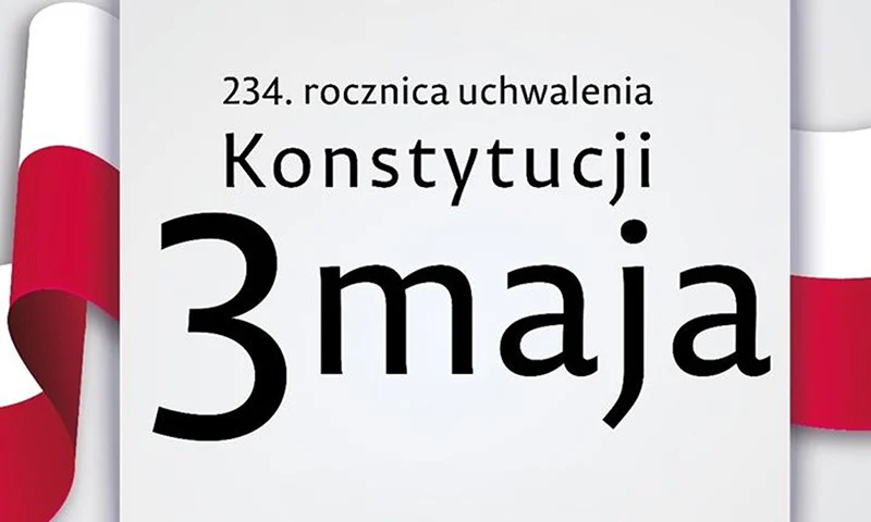 Pyskowiczanie! Wspólnie uczcijmy 234. rocznicę uchwalenia Konstytucji 3 Maja