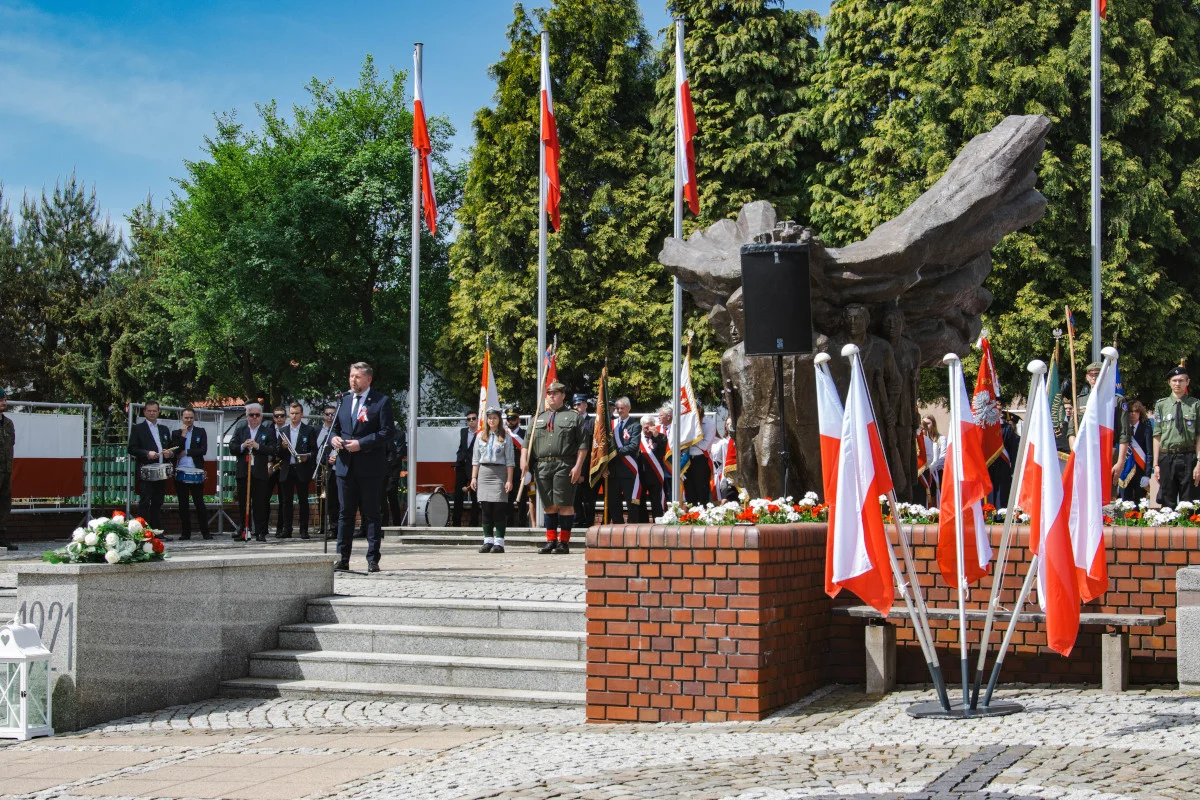 Święto Konstytucji 3 Maja: Uroczystości w Wodzisławiu Śląskim