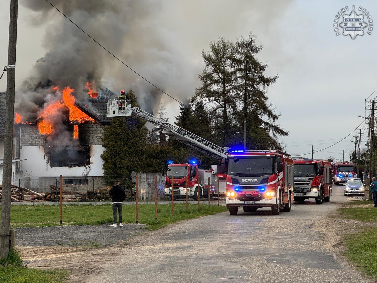 Tragiczny pożar w Pszowie. Zginęło pięć osób