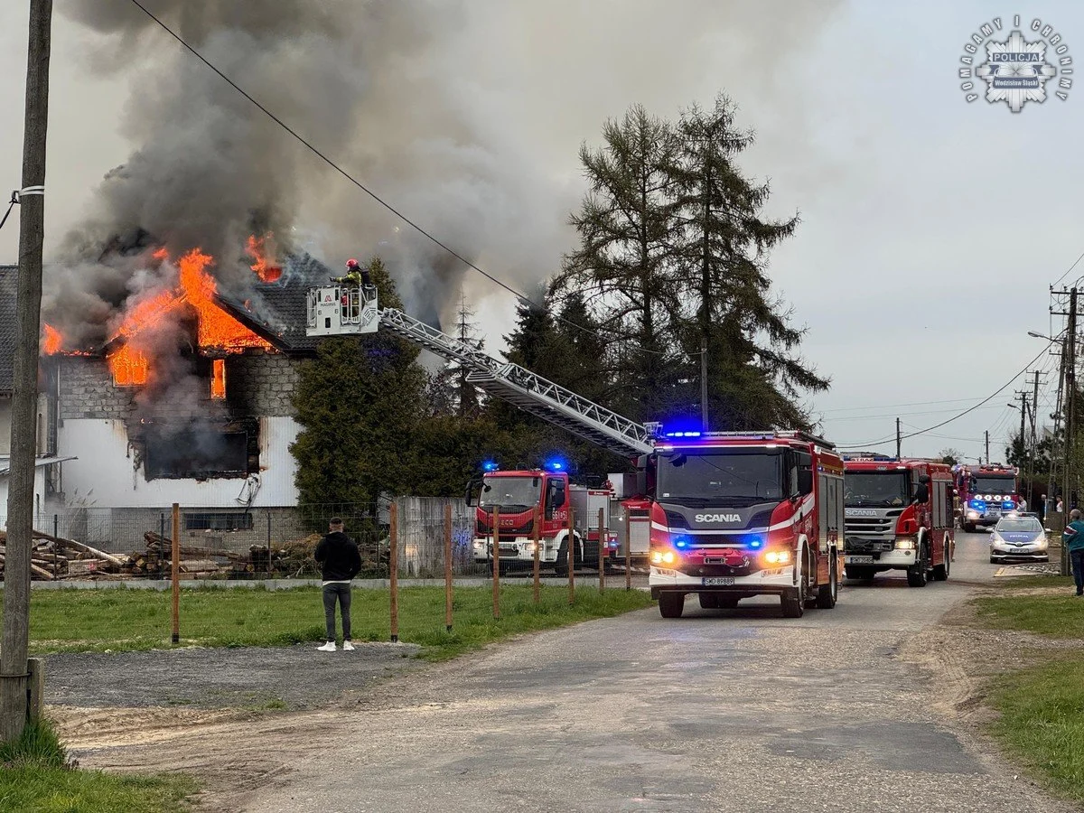 Tragiczny pożar w Pszowie. Zginęło pięć osób