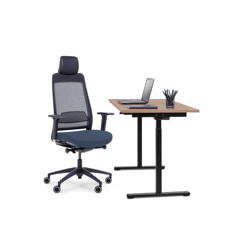 Biurka elektryczne o właściwościach prozdrowotnych
