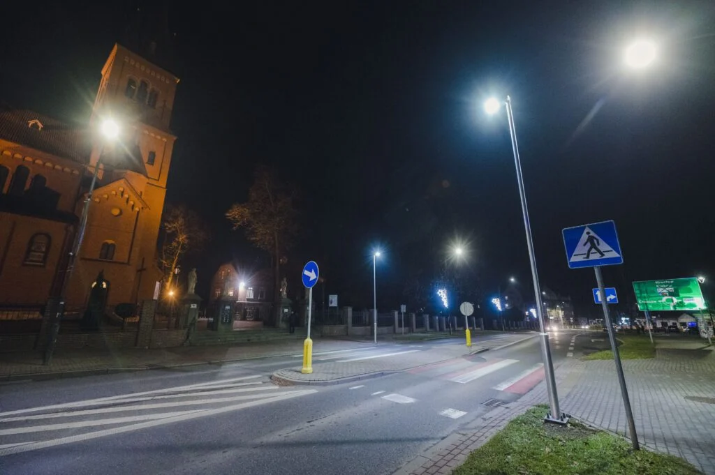 Nowe oświetlenie zwiększy bezpieczeństwo pieszych w mieście