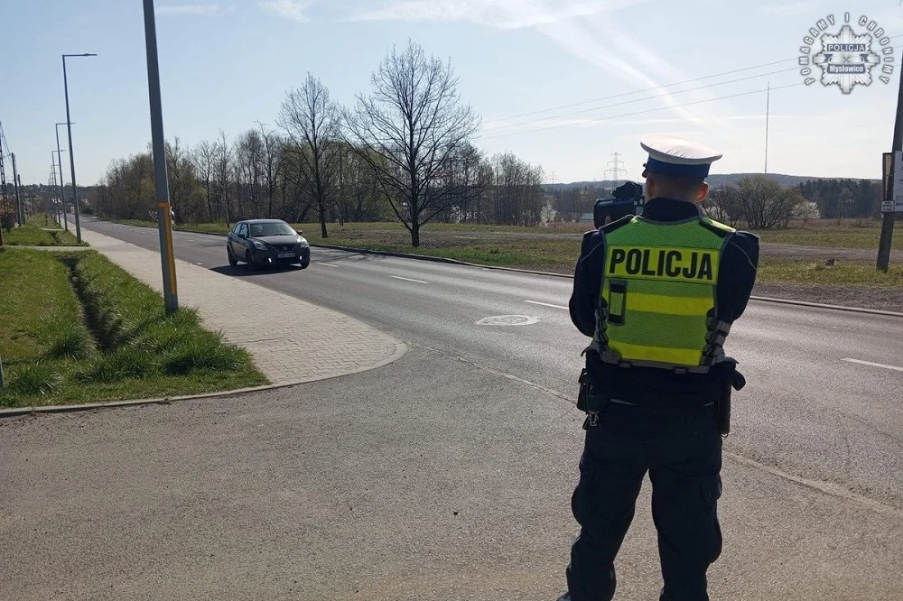 Policja z Mysłowic zatrzymała 101 kierowców za nadmierną prędkość
