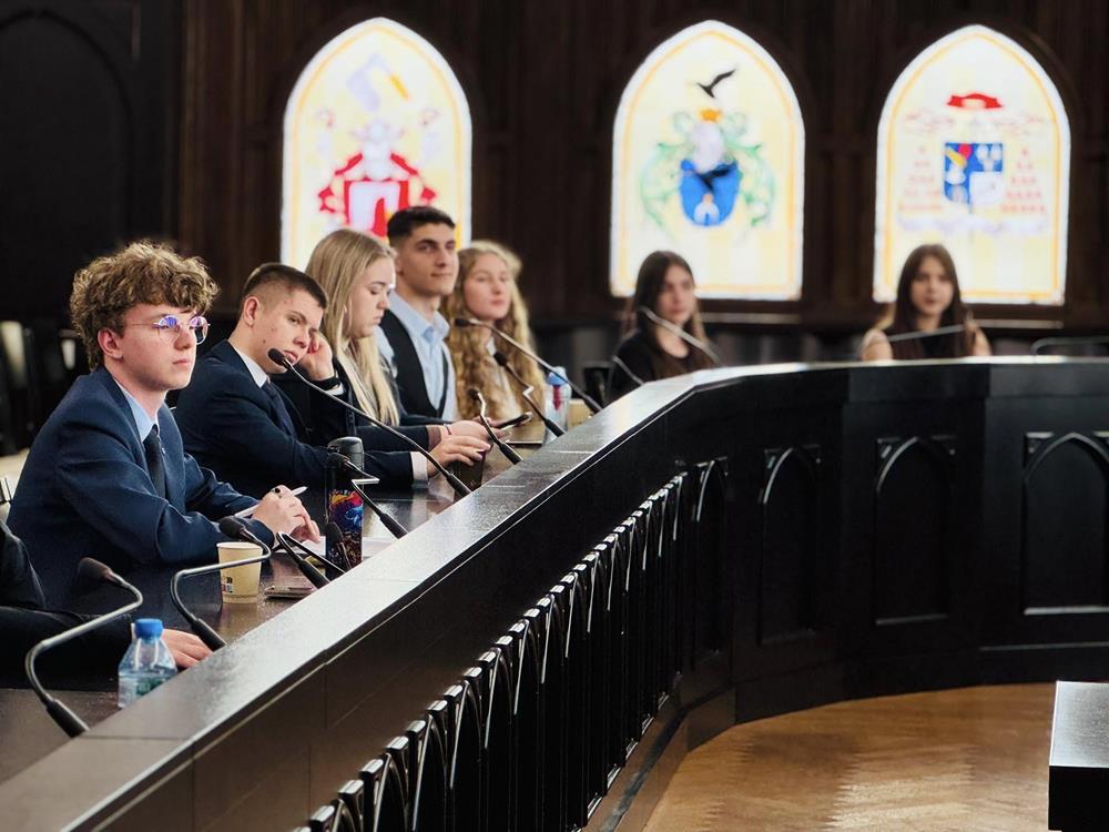 III sesja Młodzieżowej Rady Miasta / fot. UM Mysłowice