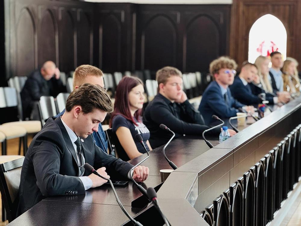 III sesja Młodzieżowej Rady Miasta / fot. UM Mysłowice