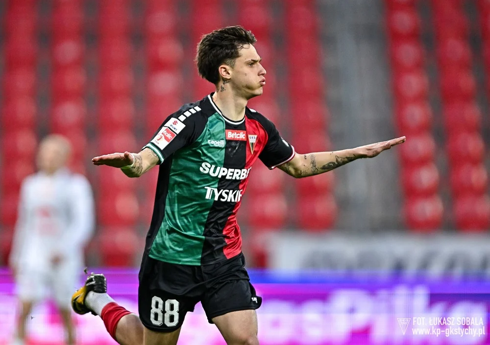 GKS Tychy wygrywa z Wisłą Płock 2:1 – piąte z rzędu zwycięstwo u siebie!