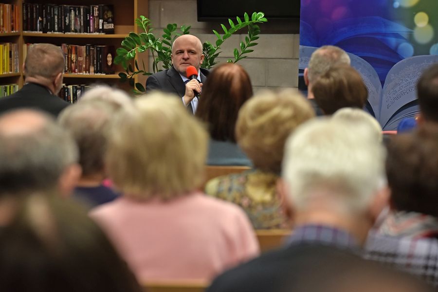 Portrety Literackie Paweł Kowal / fot. MBP Tychy