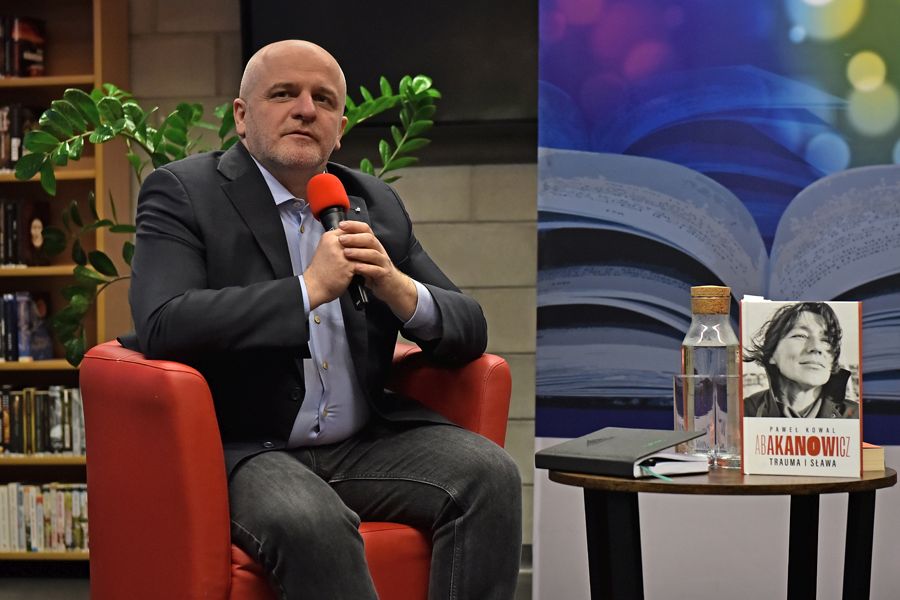 Portrety Literackie Paweł Kowal / fot. MBP Tychy