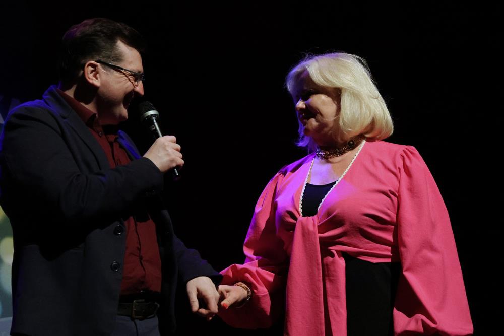 Spotkanie z Joanną Kurowską / fot. MBP Tychy