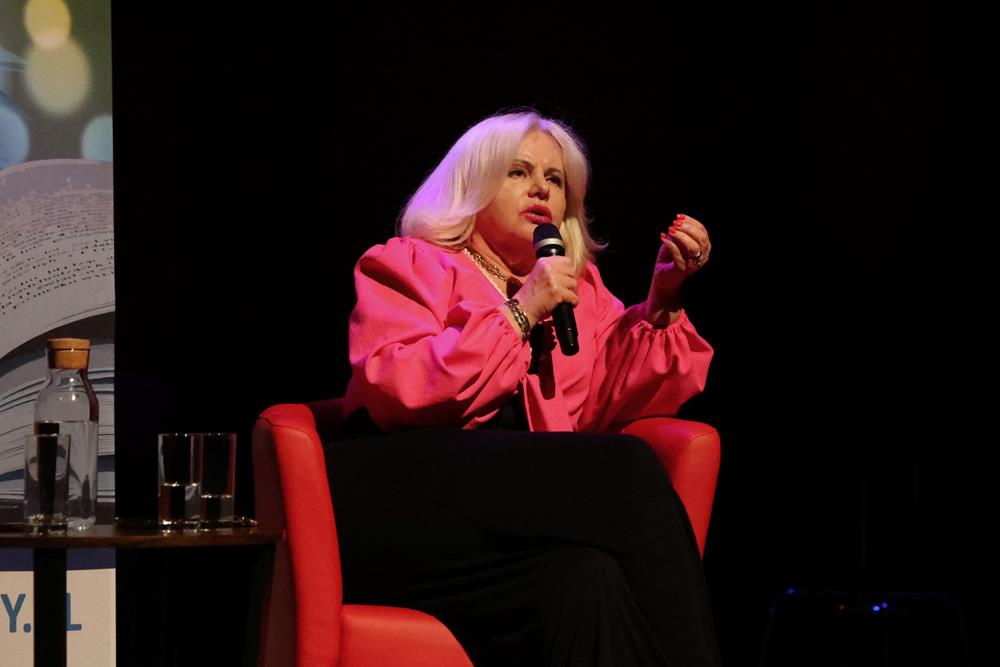 Spotkanie z Joanną Kurowską / fot. MBP Tychy