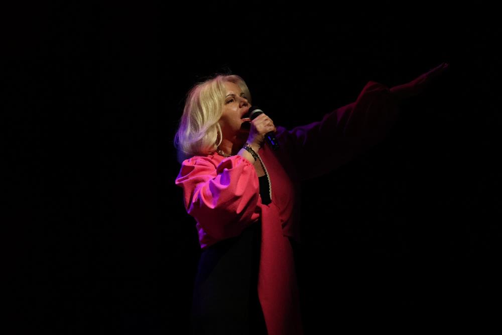 Spotkanie z Joanną Kurowską / fot. MBP Tychy