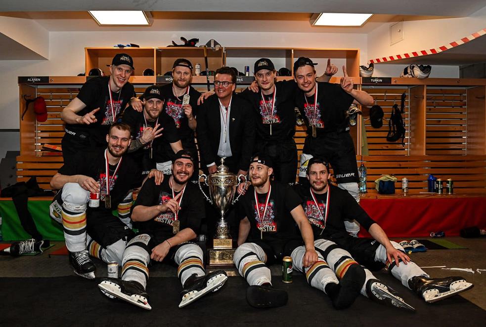 GKS Tychy sięgnęło po złoto! Mistrzostwo Polski w Tauron Hokej Lidze / fot. GKS Tychy