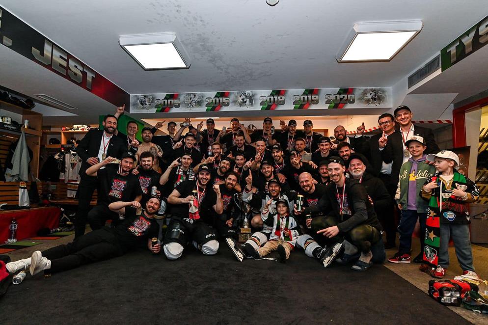 GKS Tychy sięgnęło po złoto! Mistrzostwo Polski w Tauron Hokej Lidze / fot. GKS Tychy