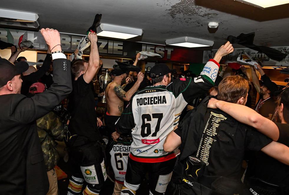 GKS Tychy sięgnęło po złoto! Mistrzostwo Polski w Tauron Hokej Lidze / fot. GKS Tychy