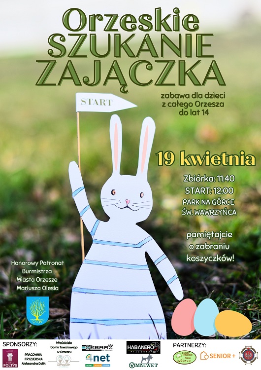 Orzeskie Szukanie Zajączka już 19 kwietnia!