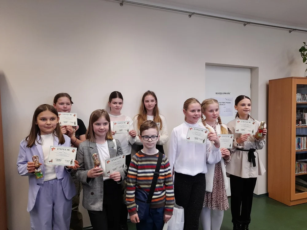 Miejski Konkurs Czytelniczy: Kto zdobył pierwsze miejsce?