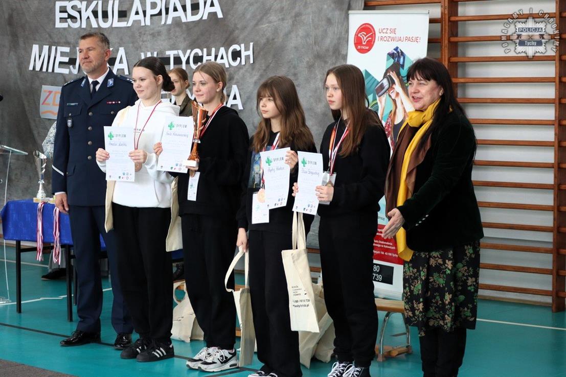 IV edycja "Eskulapiady Miejskiej" / fot. KMP Tychy