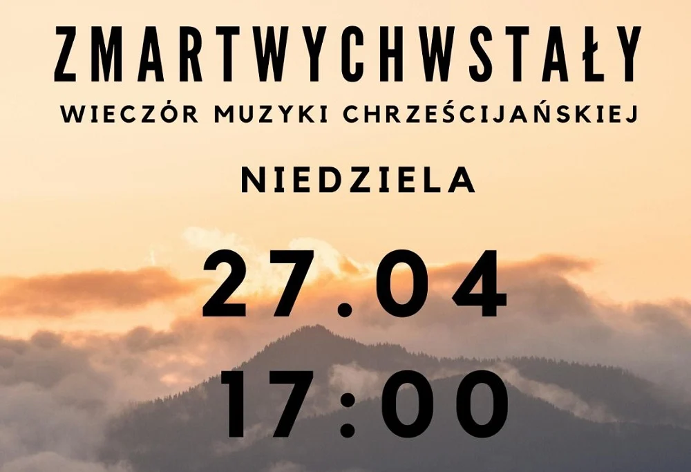 Wieczór muzyki chrześcijańskiej w Orzeszu