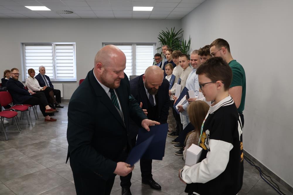 Wybitni sportowcy uhonorowani przez Burmistrza Orzesza / fot. UM Orzesze