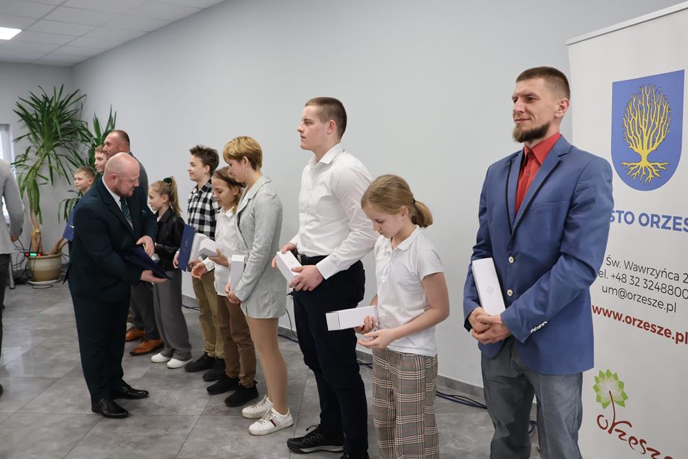 Wybitni sportowcy uhonorowani przez Burmistrza Orzesza / fot. UM Orzesze