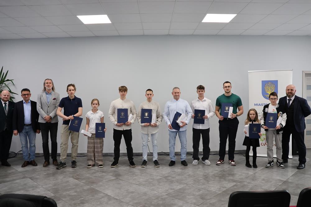 Wybitni sportowcy uhonorowani przez Burmistrza Orzesza / fot. UM Orzesze