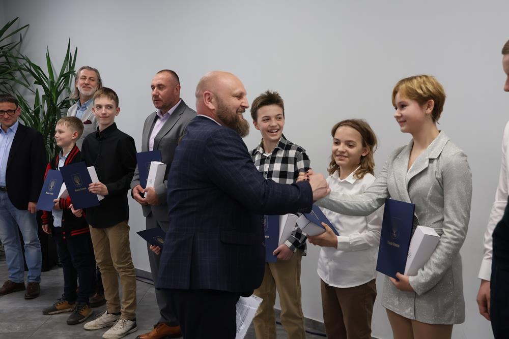 Wybitni sportowcy uhonorowani przez Burmistrza Orzesza / fot. UM Orzesze