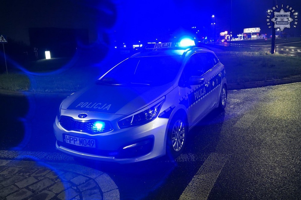 Wyciek gazu na stacji w Mysłowicach