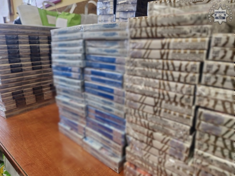 Policjanci przejęli 65 tys. papierosów i 117 kg tytoniu bez akcyzy