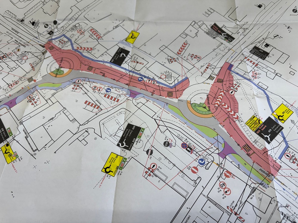Tymczasowa organizacja ruchu w Orzeszu. Sprawdź, co się zmieni