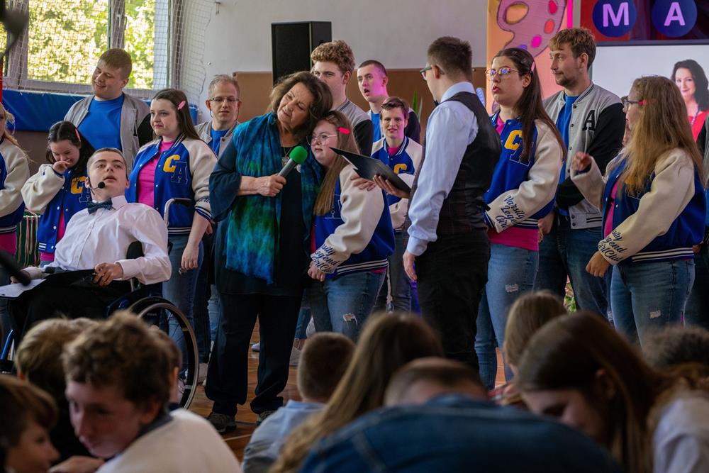 Anna Dymna nową patronką Zespołu Szkół Specjalnych nr 8 w Tychach!