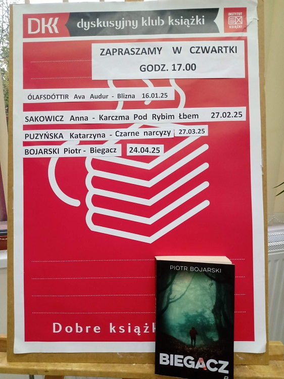 Dyskusyjny Klub Książki o „Biegaczu” Piotra Bojarskiego i wspomnieniach PRL-u